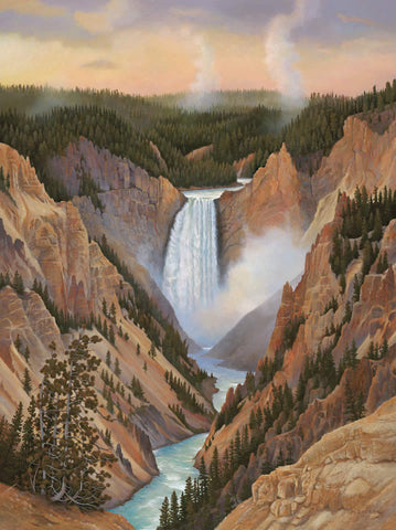 Yellowstone Falls Print-Large