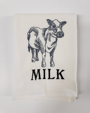 Milk (Cow) Tea Towel