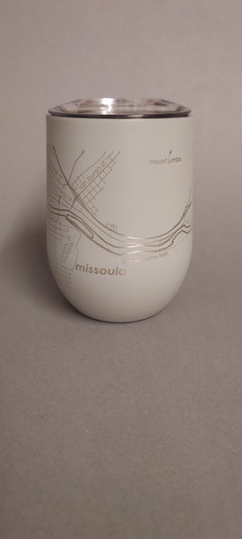 Missoula Map Insulated Wine Tumbler