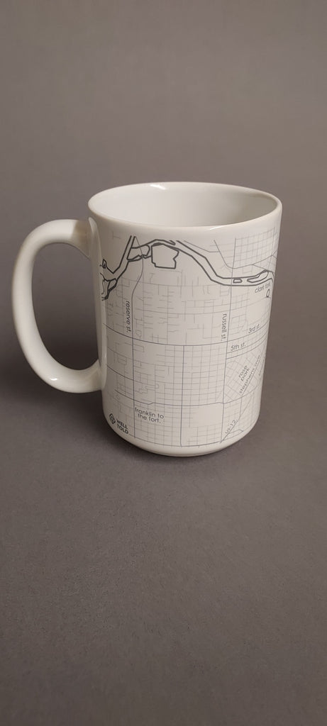 Teamap Mug Ceramic Map Mugs – frame of mind mt