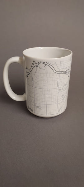 Ceramic Map Mugs