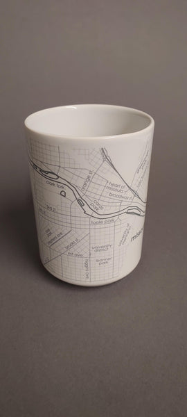 Ceramic Map Mugs