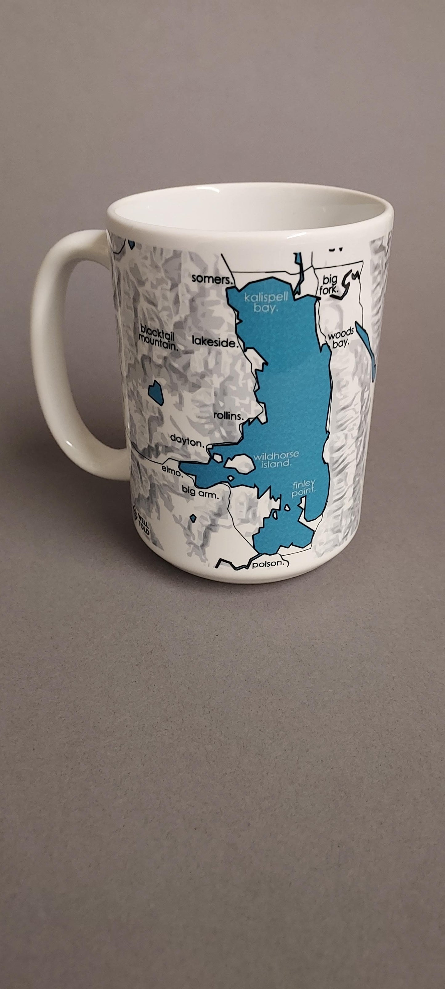 Ceramic Map Mugs