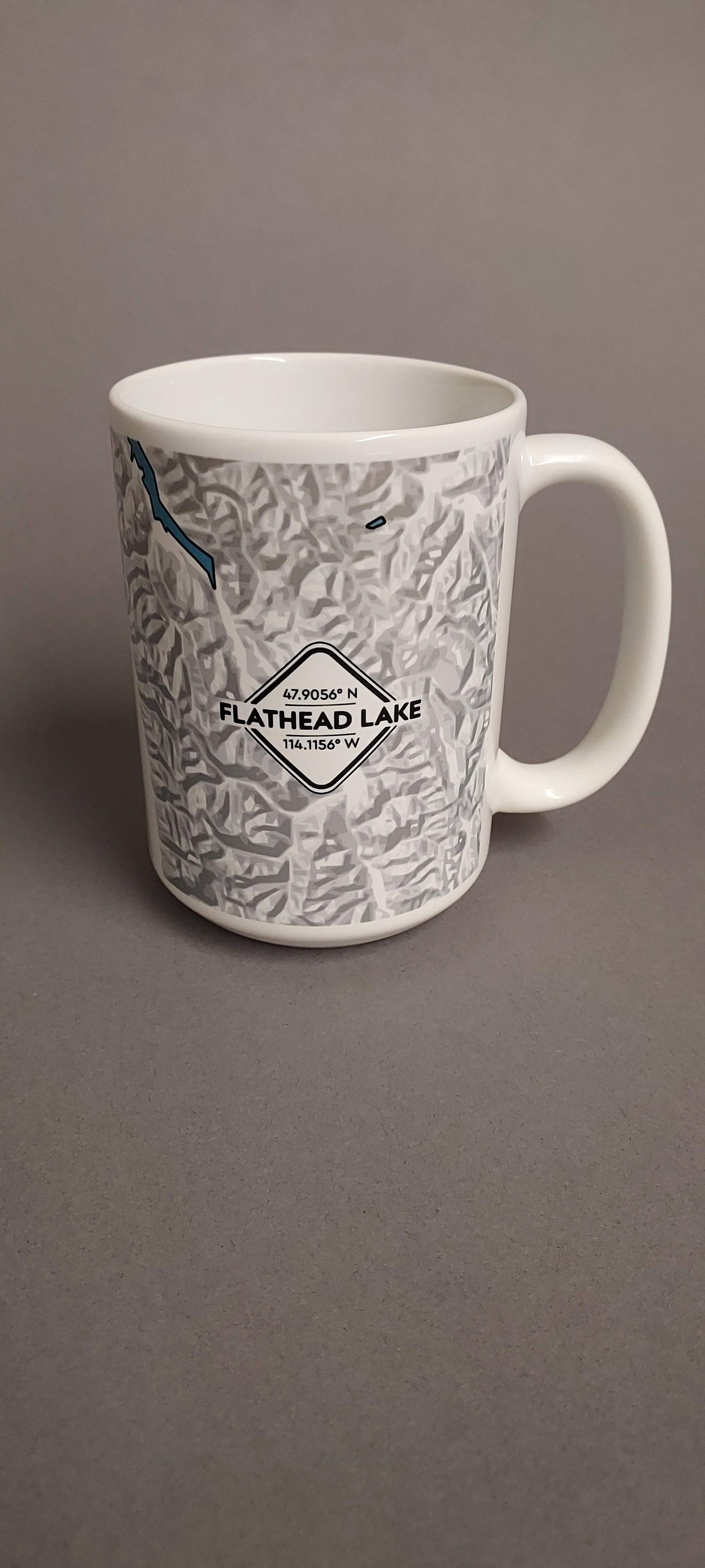 Ceramic Map Mugs