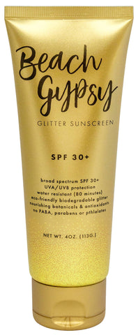 Beach Gypsy Glitter Sunscreen