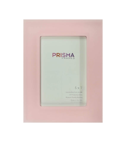 5 x 7 Pink Sanded Prisma Photo frame