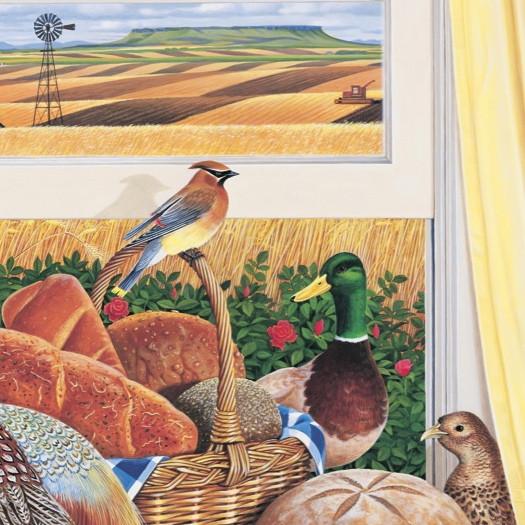 Harvest Time - Great Harvest Bread - Note card