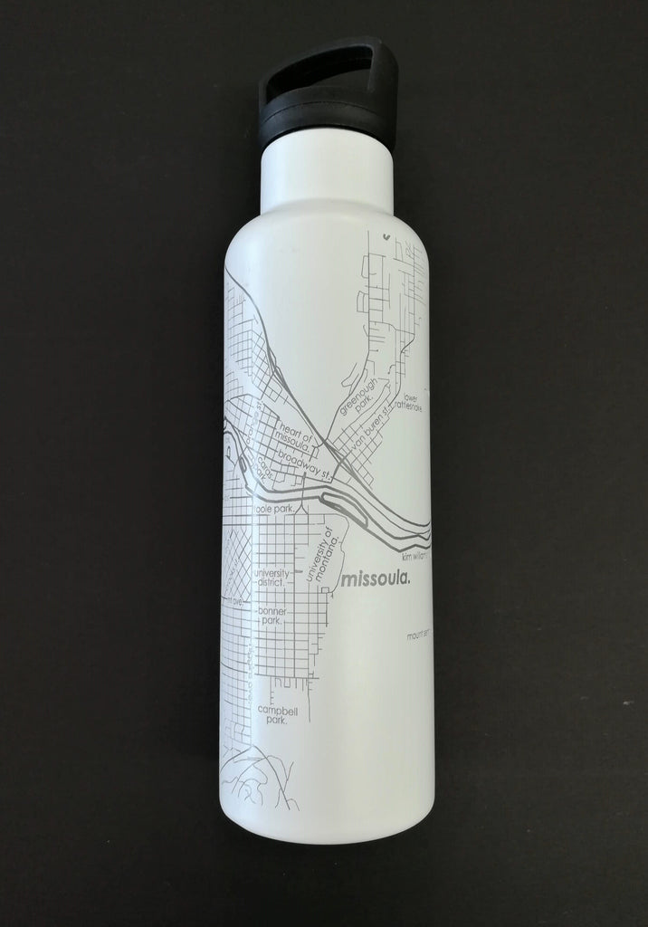 Missoula Map Insulated Hydration Bottle