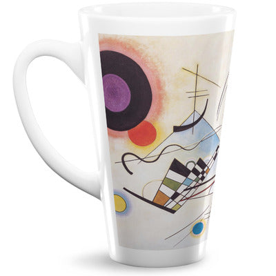 16oz Kandinksy Composition 8 Latte Mug