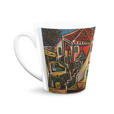 12oz Picasso Mediterranean Landscape Latte Mug