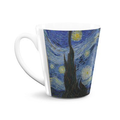 12oz Van Gogh Starry Night Latte Mug