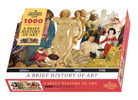 A Brief History of Art 1000 Piece Puzzle
