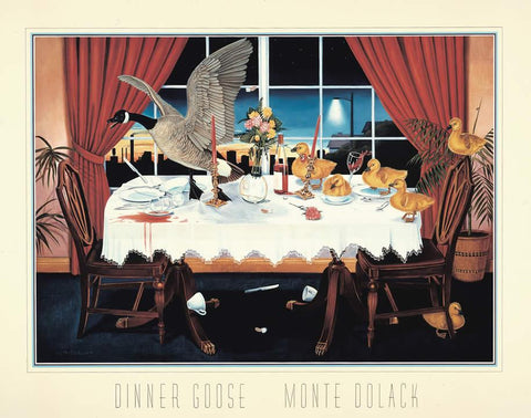Dinner Goose - Poster
