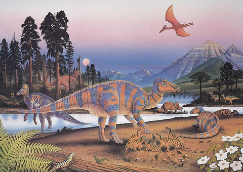 Dinosaurs - Note card