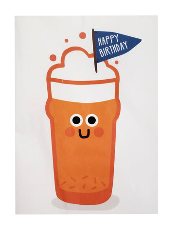 Beer-Birthday Card