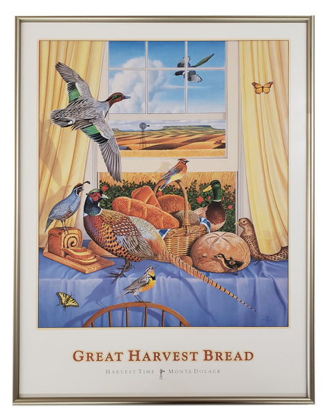 Harvest Time - Great Harvest Bread: Framed