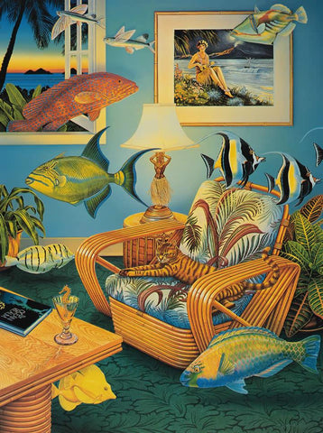 Home on the Reef - Note card