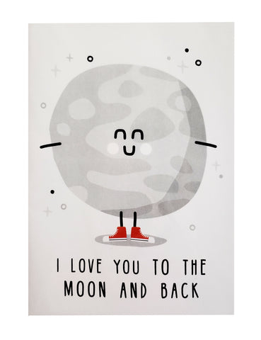 Valentine's Day Moon and Back
