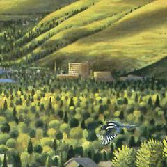 Missoula Valley 1993 - Note card