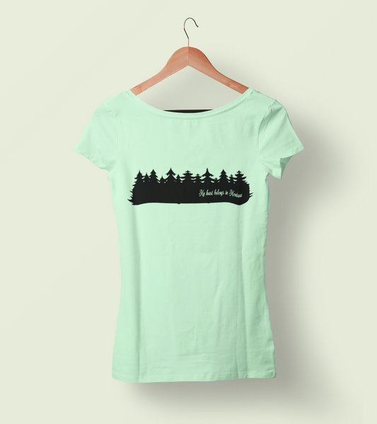 My Heart Belongs in Montana Women's T-Shirt