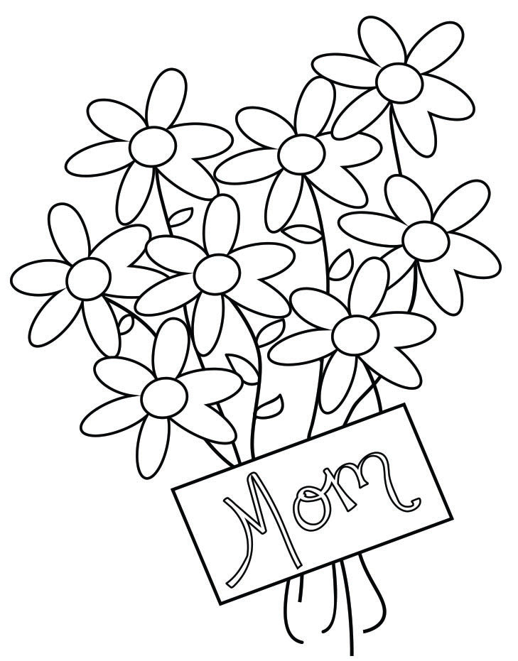 Coloring Greeting Cards- Mother's Day 4