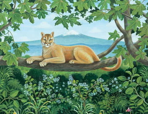 Mountain Lion - Note card
