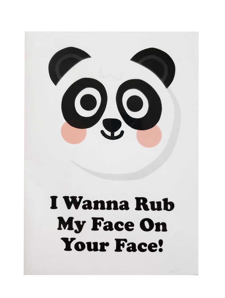 Valentine's Day Card Panda
