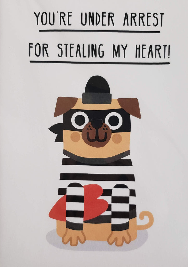 Valentine's Day Card stealing my heart