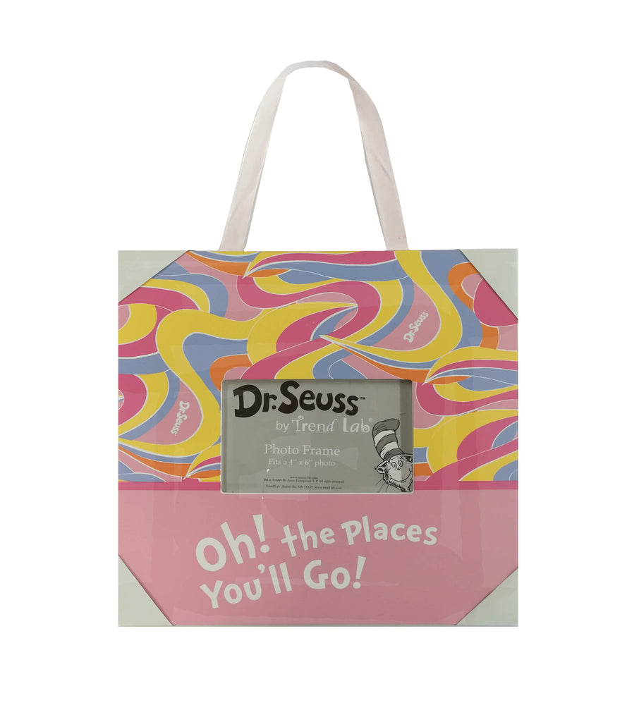 Oh the places you'll go with swirls kids frame