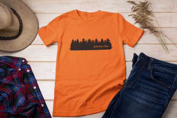 My Heart Belongs in Montana Men's T-Shirt