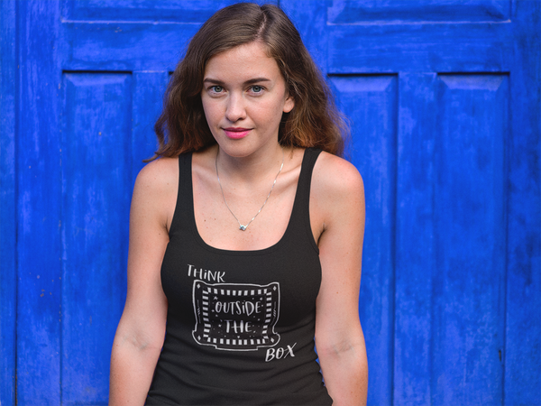 Think Outside The Box Tank Top