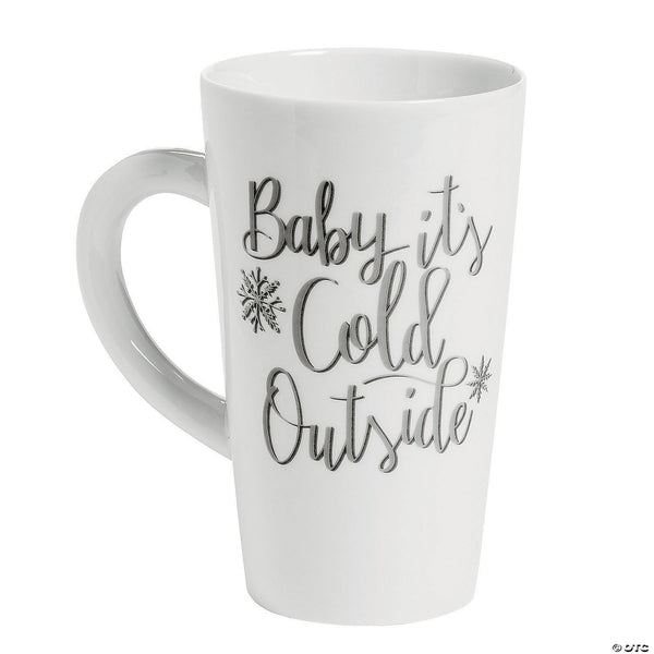 baby it's cold outside mug